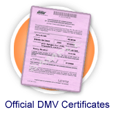 CA Driver Education Certificates